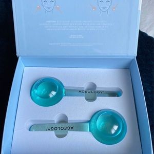 New in box Acelogy ICE GLOBE facial massagers